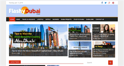 Desktop Screenshot of flashydubai.com